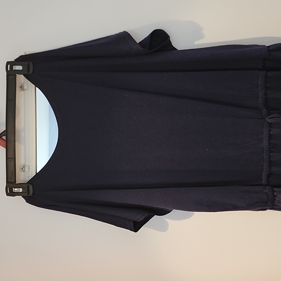 Blue women's plus size 3X romper - Picture 5 of 6